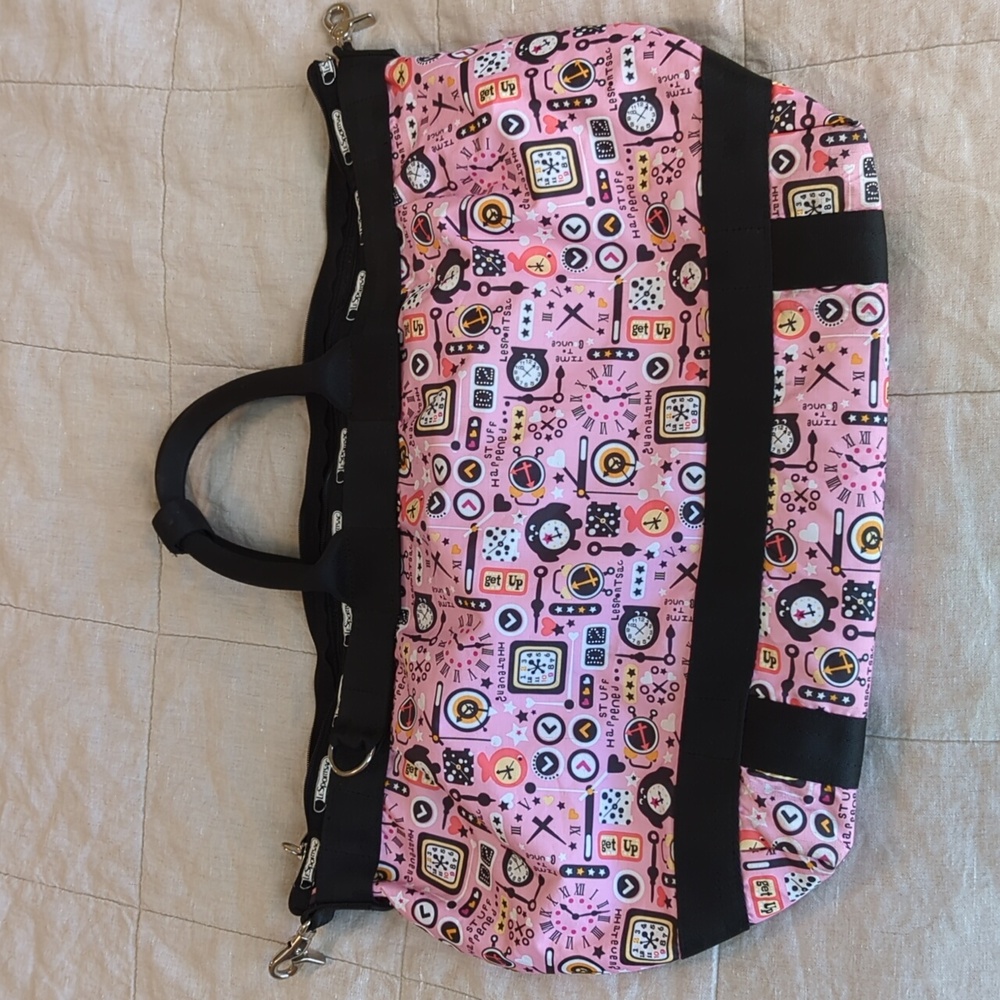 LeSportsac Pink Weekender Tote